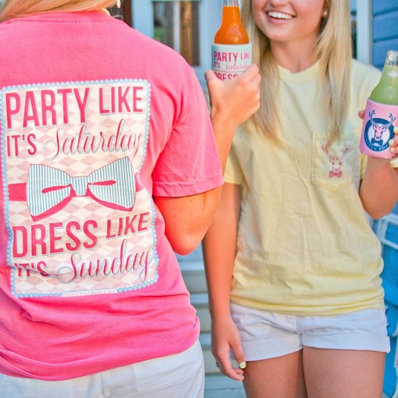 Jadelynn Brooke Party Like It's Saturday T-Shirt - Picture 2 of 6